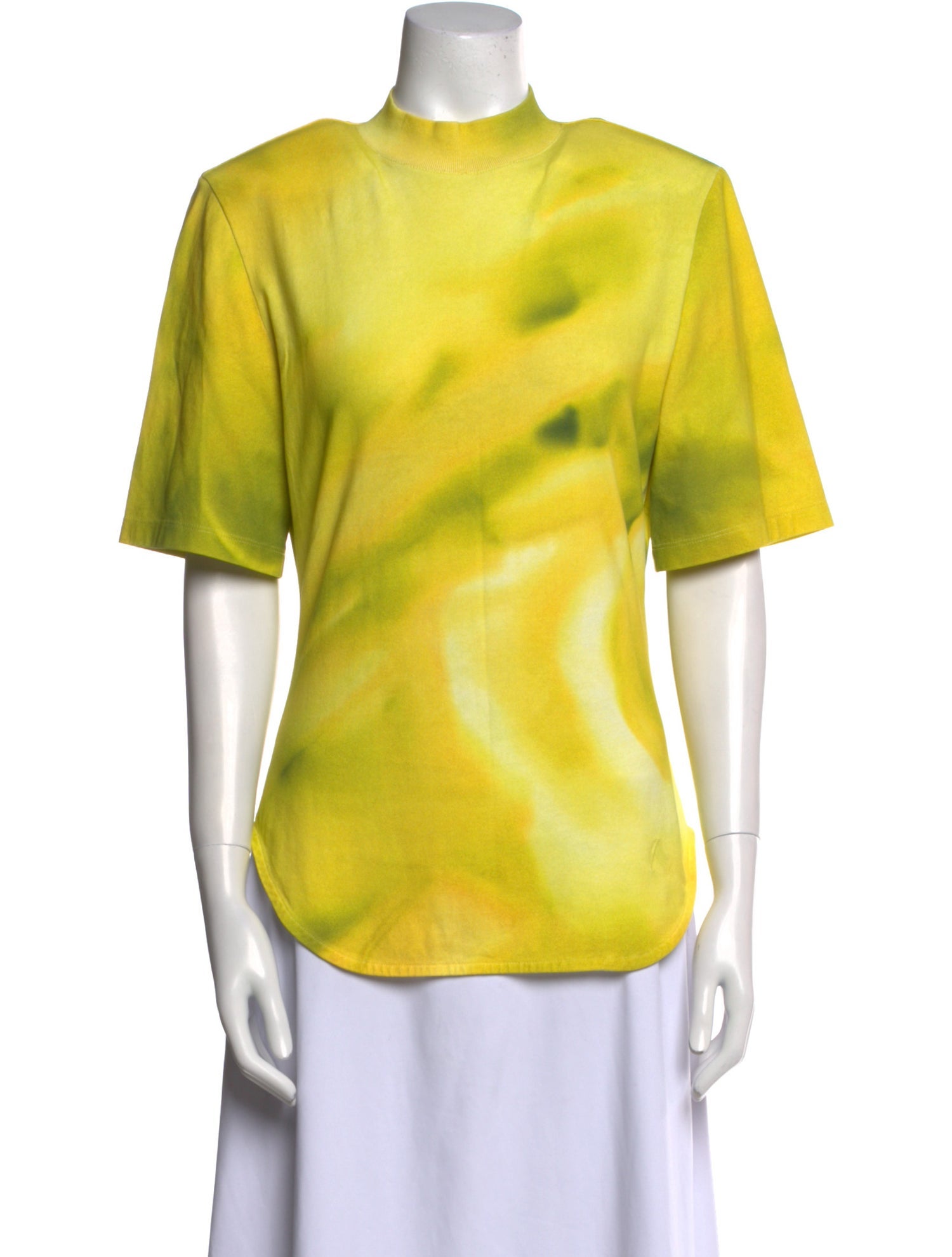 Attico Printed Crew Neck T-Shirt